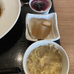 CHINESE DINING 瑞 - 中華スープ・小鉢・ミルクプリン