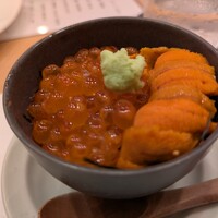 雷寿司 - ウニ・イクラ丼