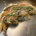 広島風お好み焼 大福 - 秘技ジグザグ食いー！