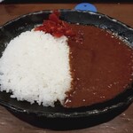 まりお流 - セットミニカレー350円（2025年11月）