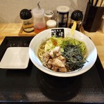 麺工房 海練 - 牡蠣まぜそば（1200円）