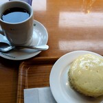 観音屋 ハーバーランド店 - チーズケーキセット