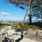 Caffe Belvedere - 私の後ろに見えるチヴィタ