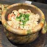 中津をにく - タラバガニと松茸