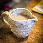 そば処 喜多原 - そば湯