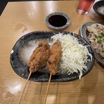 大衆肉酒場 赤羽 ふじ屋 - 牛串カツ