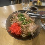 大衆肉酒場 赤羽 ふじ屋 - ジンギスカン焼きうどん