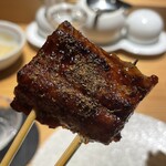 炭火串焼 鶏魚 - 