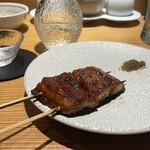 炭火串焼 鶏魚 - 