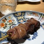 炭火串焼 鶏魚 - 