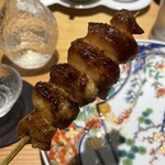 炭火串焼 鶏魚 - 