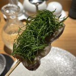 炭火串焼 鶏魚 - 