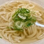 うどん屋 新堀 - かけうどん 800円