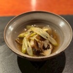 あん穏 - 鱧　はたけしめじ　四方竹