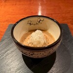 あん穏 - 鴨川素麺　豆乳　パルメジャーノ