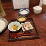 きはるの胡麻鯖や - お通し