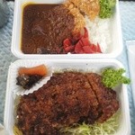 第一ゴールドハウス目黒 - ソースカツ丼とカツカレー（各1000円）