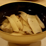 鮨 やすみつ - 長野県 松茸のお吸い物