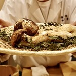 鮨 やすみつ - 長野県 松茸