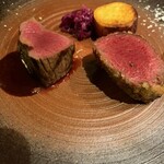 レ・ココット - エゾジカのモモとロース