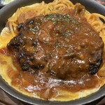 松屋 - 西条てっぱんナポリタンハンバーグ