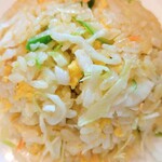 錦華楼 - セットの半野菜チャーハンアップ