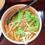 錦華楼 - セットの半ごまラーメン