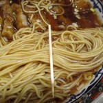 寿限無 担々麺 - 細麺の細さ