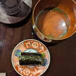 壽志 丈太朗 - ♪干瓢玉子巻き&赤出し♪