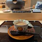 壽志 丈太朗 - 茶碗蒸し〜鯛の酒盗あん〜