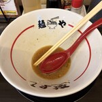 麺や 夢よし - スープまで全部飲み干しました。※タップすれば全体が見れます。