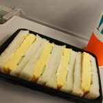 ベルマート 新大阪幹線南改札内 - タマゴサンド