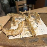 離亭 三ぶん - 生シシャモ天　フォトジェニック！