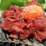 刻刻刻刻坐 - カツオユッケ ～ピーマンと共に～