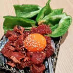 刻刻刻刻坐 - カツオユッケ ～ピーマンと共に～