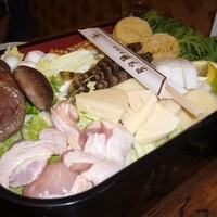 京都 権太呂 本店 - うどんすき材料3人前