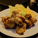 酒屋のノミヤ - 砂肝の黒胡椒焼き