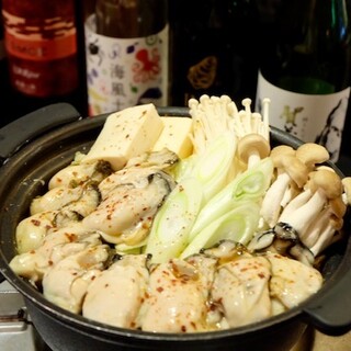 다양한 종류의 굴 요리