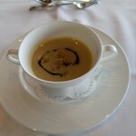 フレンチダイニング トップ オブ キョウト - カボチャポタージュ