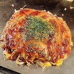 かんらん車 - 料理写真:『特製スペシャル（そば）エビ、イカ、イカ天、肉、餅、卵』1,400円