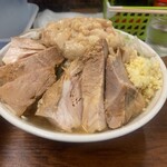 ラーメン二郎 - 小豚ダブル（1,050円）