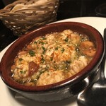 Asahikawa Español BAR BODEGA - アップ　熱々でクリーミーでウマ〜い