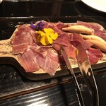 Asahikawa Español BAR BODEGA - 生ハム三種盛り