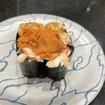 廻る富山湾 すし玉 - 香箱蟹