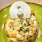 ムーミンカフェ - ムーミンママのサーモンクリームシチュー