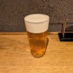 吟魚のはなれ  吟チロリ - アサヒマルエフ（580円）