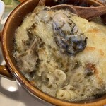 居酒屋もくもく - 牡蠣と海苔のグラタン