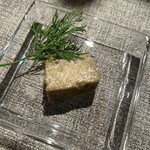 日本酒と小鉢 はやし - なんだっけ？チーズ系だったが美味かったなあ