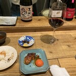 鶏家 たちばな - 赤ワインにつくねが合う