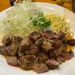 亜茶羅 - ステーキ定食(180g)   1,300円(税込)   ※何枚でも、撮っちゃう